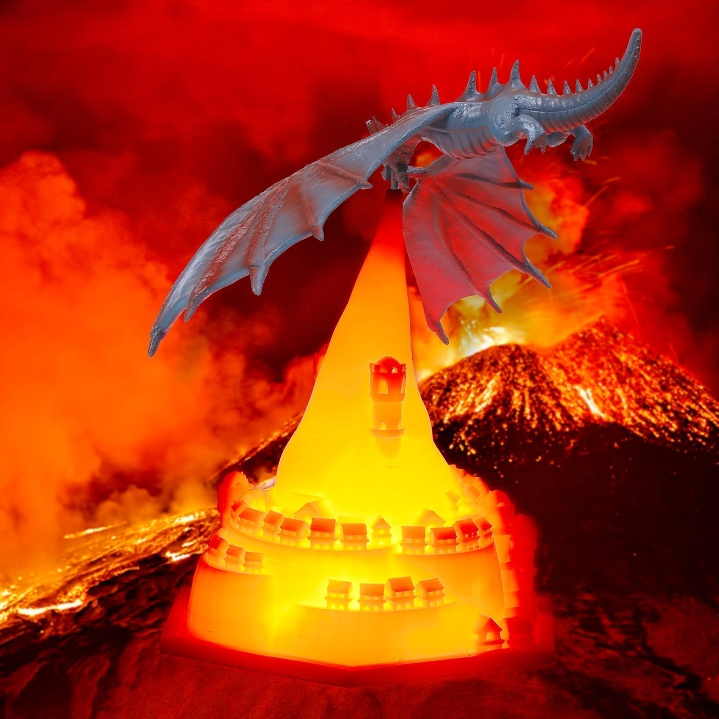 Dragon Breathing Lamp