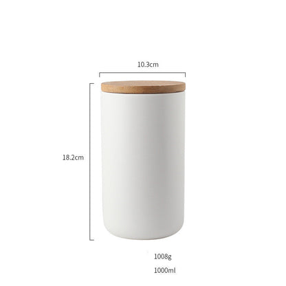 Ceramic Storage Jar with Lid