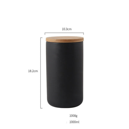 Ceramic Storage Jar with Lid