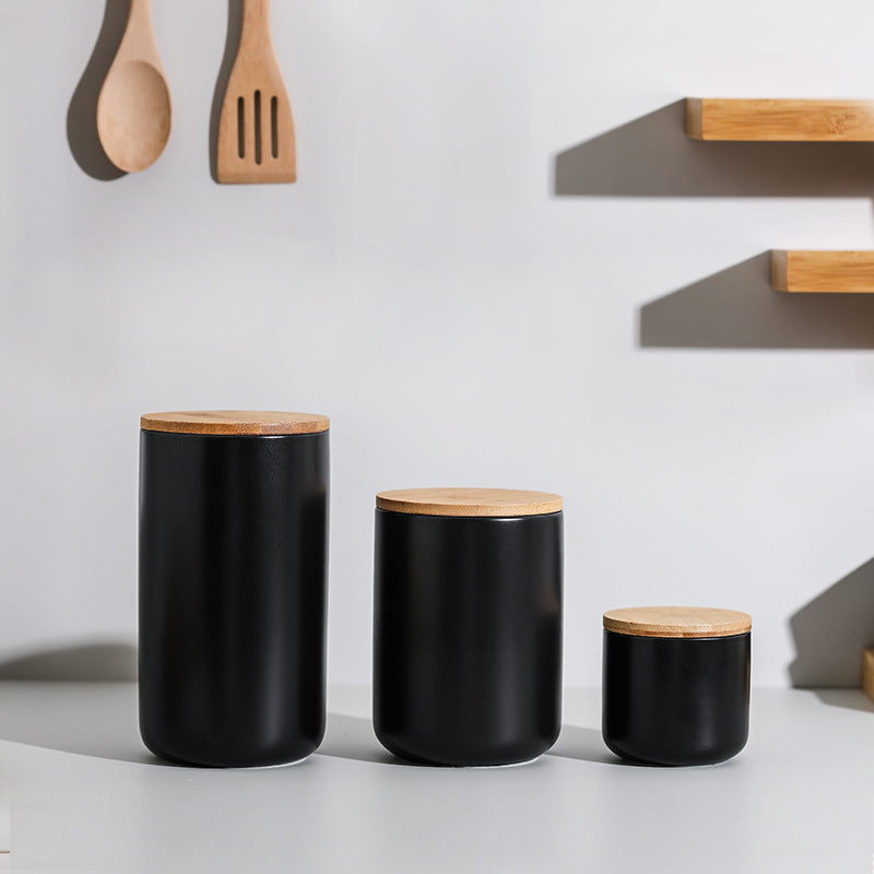 Ceramic Storage Jar with Lid