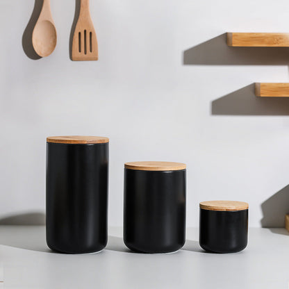 Ceramic Storage Jar with Lid
