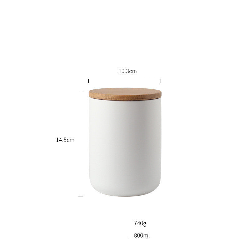 Ceramic Storage Jar with Lid