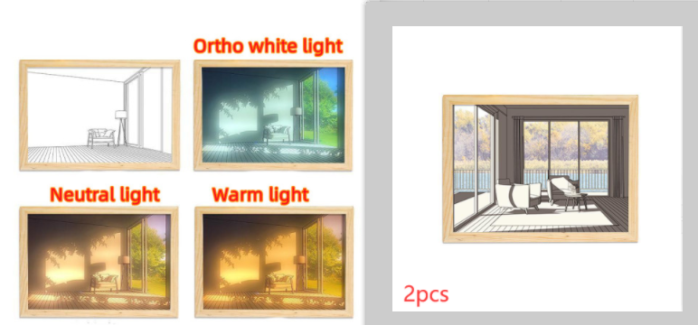Illuminated Picture LED
