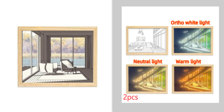 Illuminated Picture LED