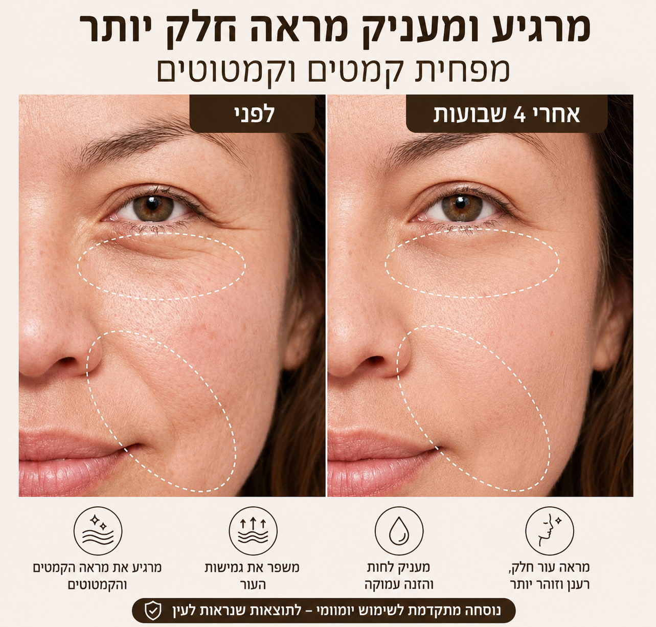 Nectaré – סטיק סרום אנטי־אייג'ינג לפנים