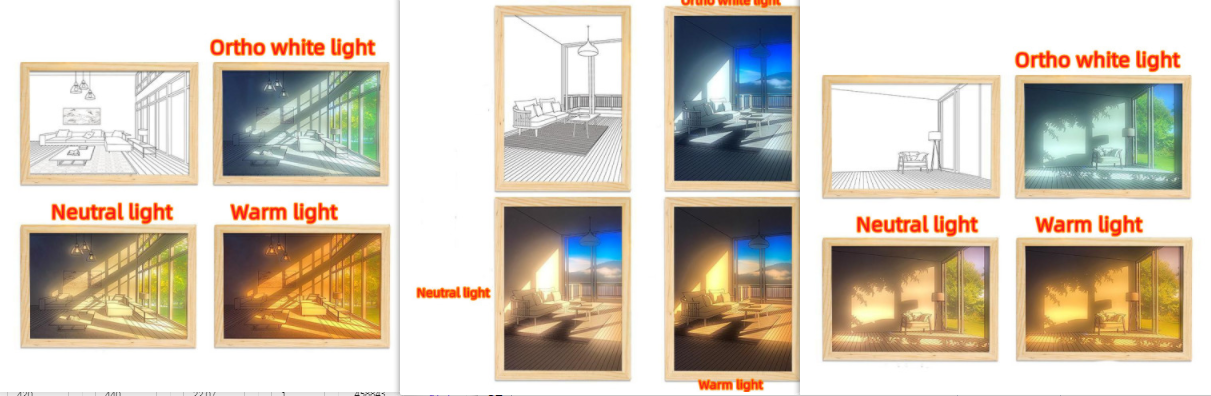 Illuminated Picture LED